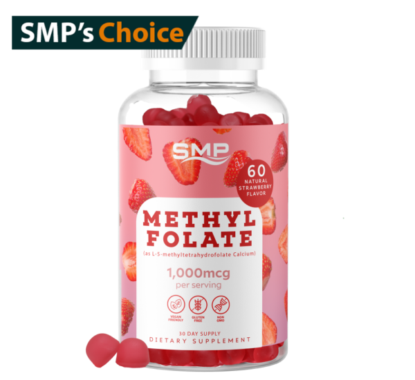 Methylfolate Strawberry flavor 1.5g Pectin Gumdrop