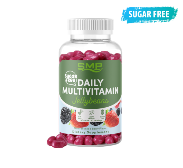 Sugar Free Multi Jelly Beans - Natural Mixed Berries Flavored