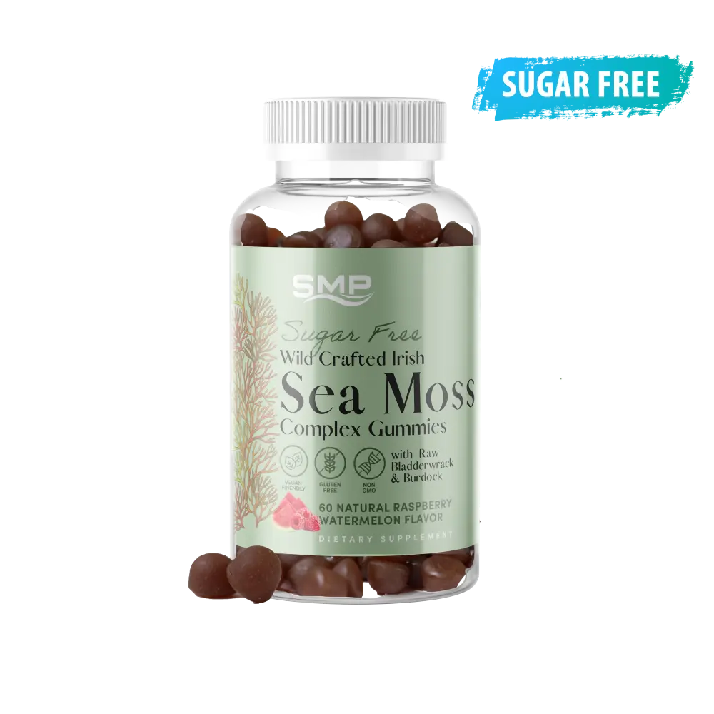 Sugar Free Wild Crafted Irish Sea Moss Complex Gummies