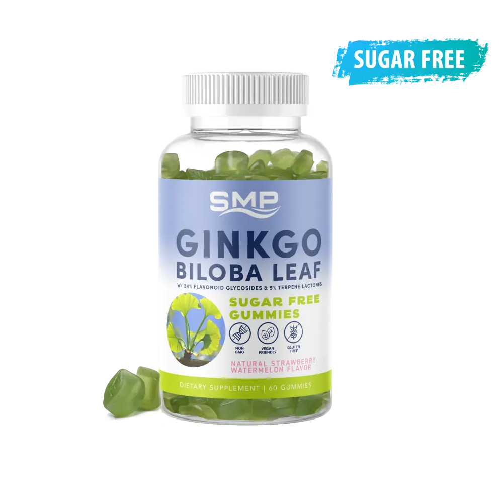 Sugar-Free Ginkgo Biloba Gummy - 2.0G