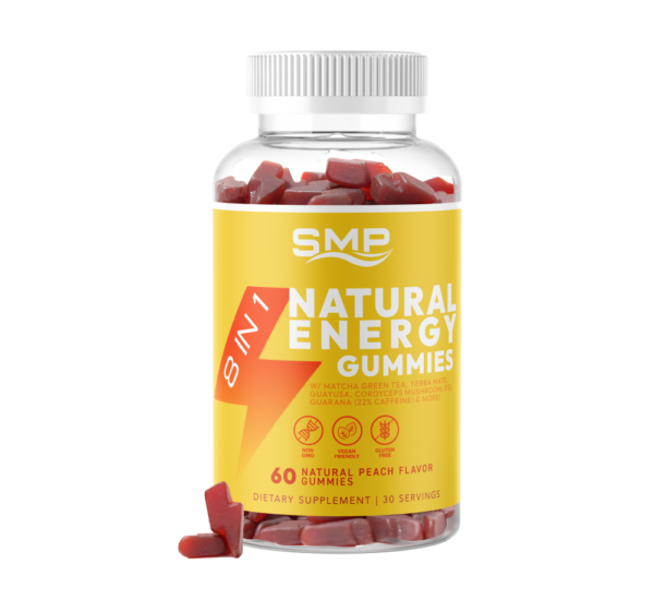 8 In 1 Natural Energy Gummy W/ Organic Matcha Green Tea