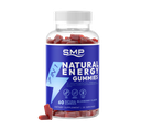7 In 1 Natural Caffeine Free Energy Gummy W/ Organic Matcha Green Tea, Yerba Mate, Guayusa, Cordyceps Mushroom, B12, & More - Natural Peach Flavor – Gluten Free – Non-GMO – Vegan