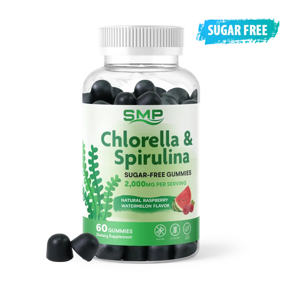 Sugar Free Chlorella & Spirulina Gummy