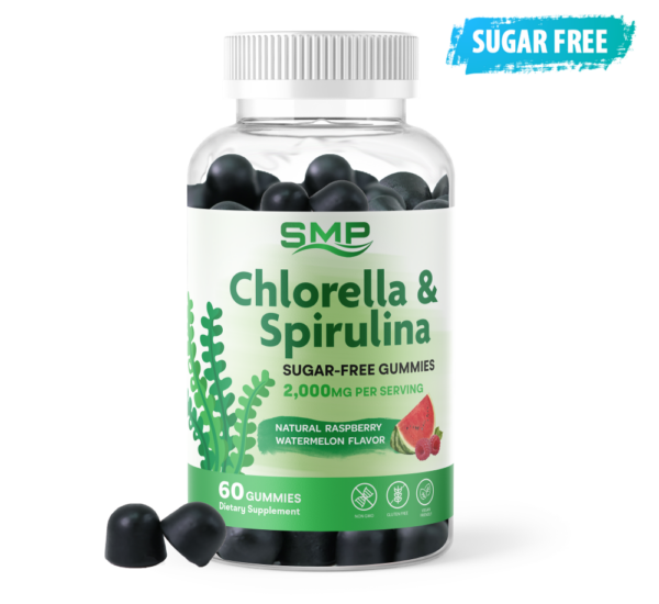 Sugar Free Chlorella & Spirulina Gummy