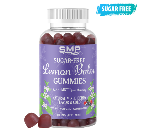 Sugar Free Lemon Balm Gummy (Mixed Berry), 2g