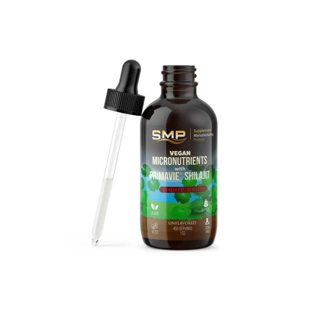 vegan micronutrients liquid drops w primavie shilajit unflavored 450 servings 1oz keto non gmo gluten free