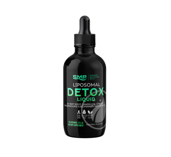 Liposomal Detox Liquid W/ Beet Root – Dandelion - Ginger – Phospholipid & Bioperine® Absorption - 30 Servings - 2oz – Natural Flavors – Gluten Free – Non-GMO – Vegan Friendly