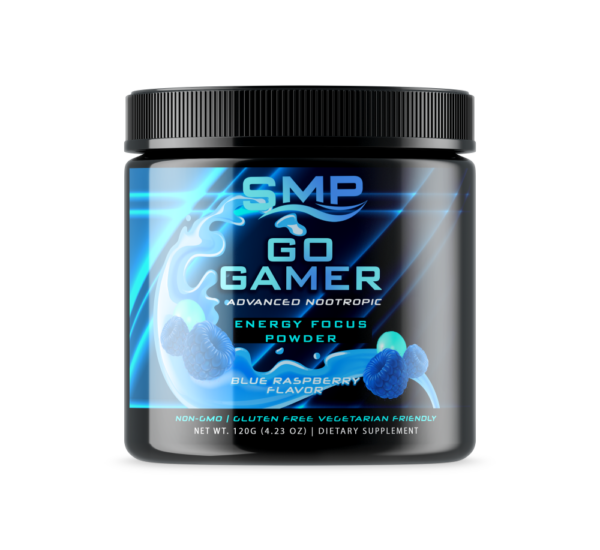 Go Gamer Blue Raspberry Flavor Powder 120g (30 Servings)