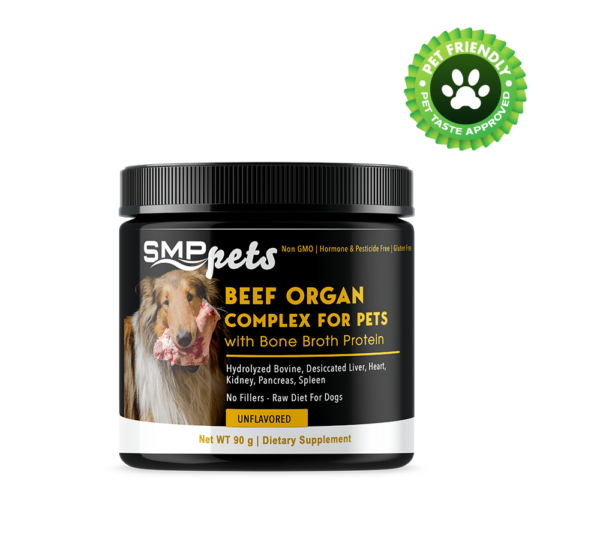 Beef Organ Complex For Pets W/ Bone Broth Protein 90 g (Serving Size: 3 Scoops (3g), 30 Servings)