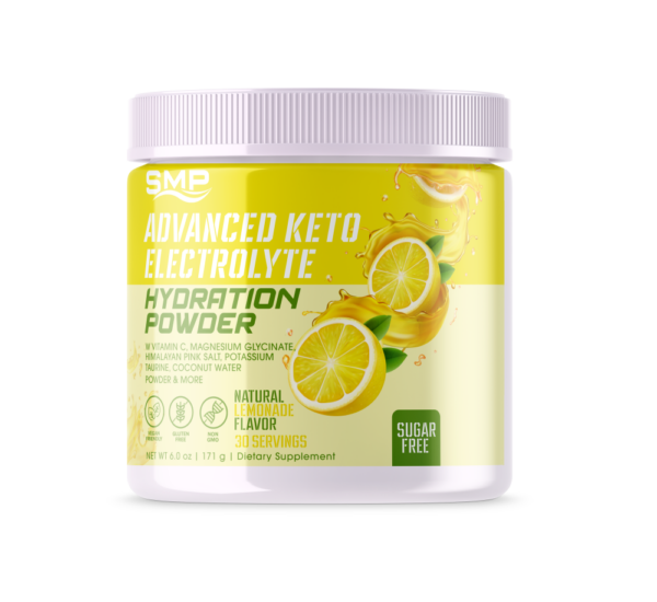 Sugar Free Advanced Keto Electrolyte Hydration Powder - Natural Lemonade Flavor 172.8g (Serving Size: 5.76g, 30 Servings)
