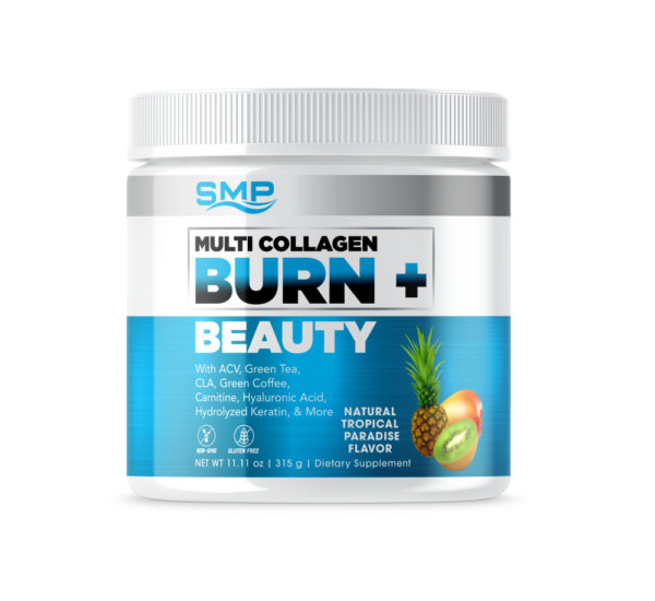 Tropical Punch Multi Collagen Burn + Beauty Powder 309g (Serving Size: 10.3g, 30 Servings)