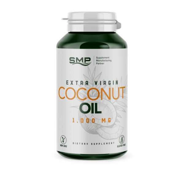 Extra Virgin Coconut Oil Softgels – 1,000 mg