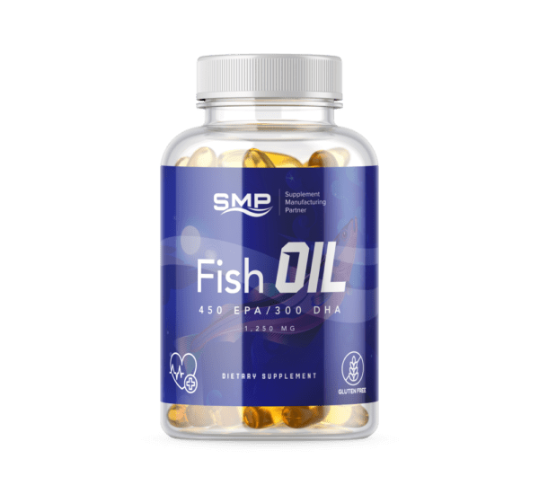 Fish Oil 1,250 mg Softgels – Contain Omega 3 Fatty Acids – 450 EPA/300 DHA