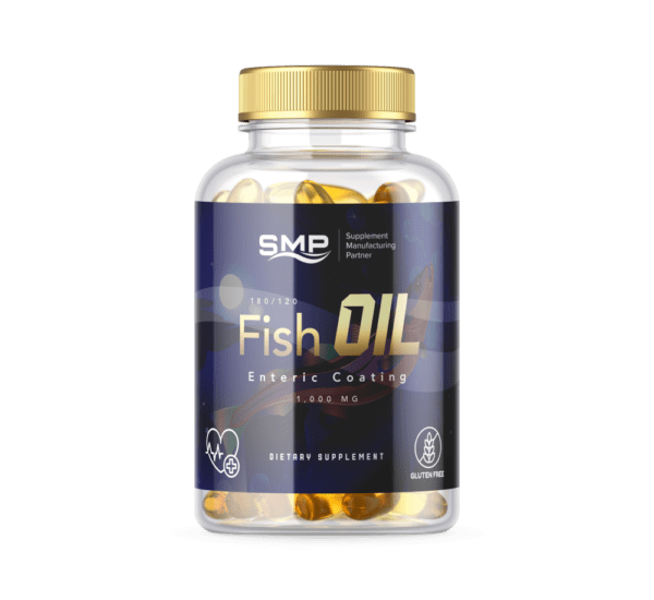 Fish Oil Enteric Coating 1,000 mg – Softgels