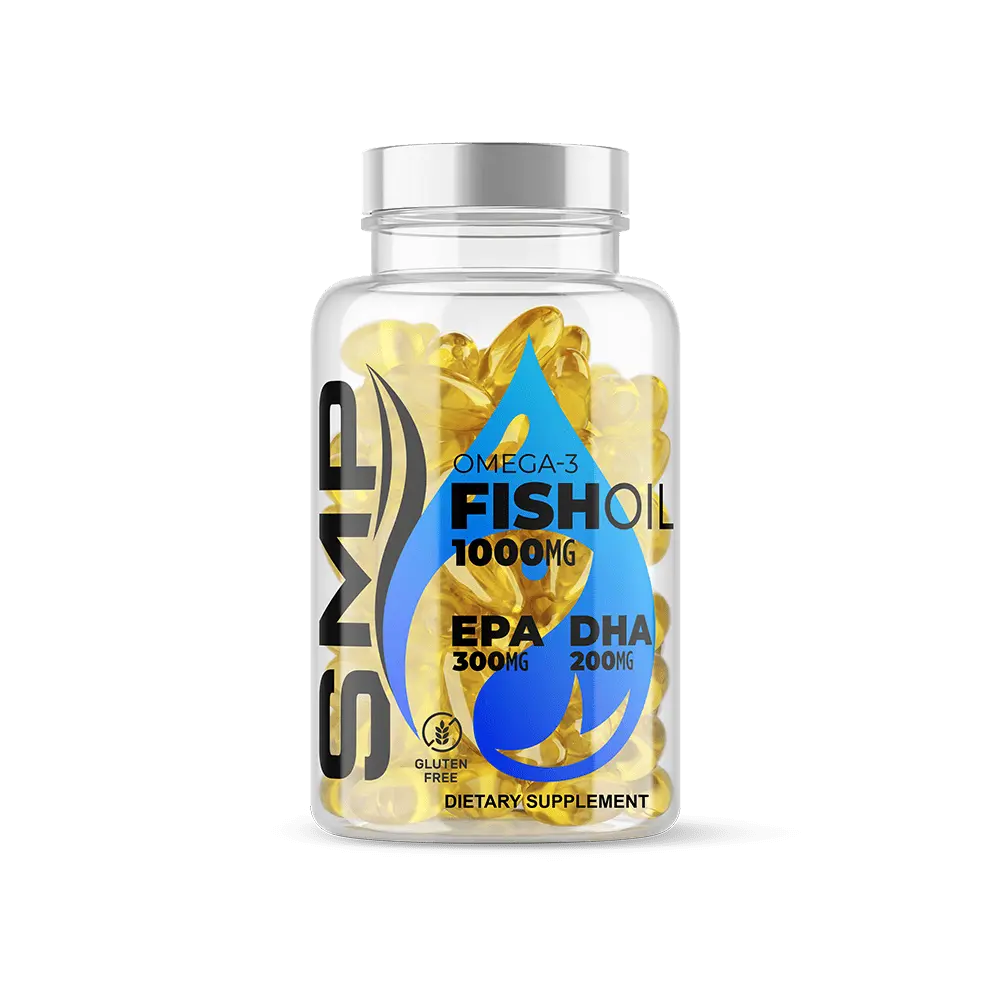 Fish Oil Softgels 1000mg – 300mg EPA & 200mg DHA
