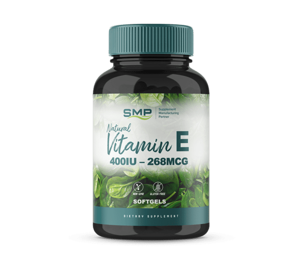 Natural Vitamin E 400IU Softgels – 268mg