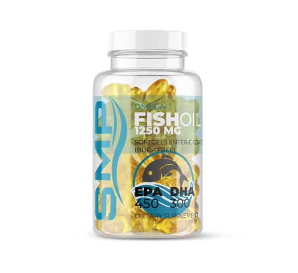 Fish Oil 1,250 mg Softgel Enteric Coated (Burp Free) 450 EPA/300 DHA