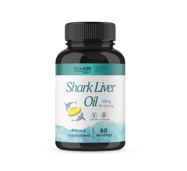 Shark Liver Oil 500mg Softgels