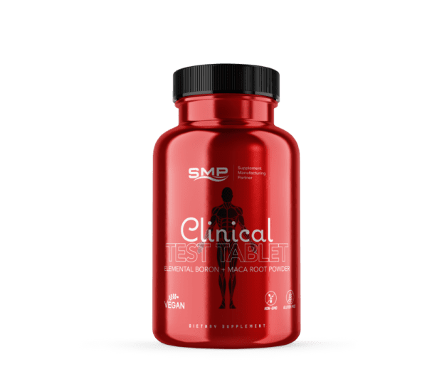 Clinical Test Tablet Booster w/ Elemental Boron + Maca Root Powder + Bioperine