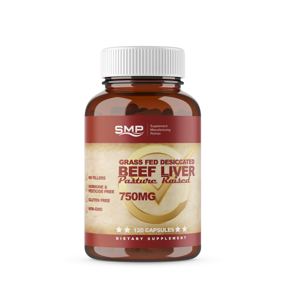 Beef Liver Capsules, Size '00'