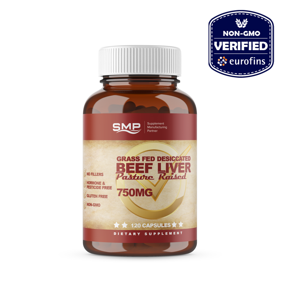 Beef Liver Capsules, Size '00'