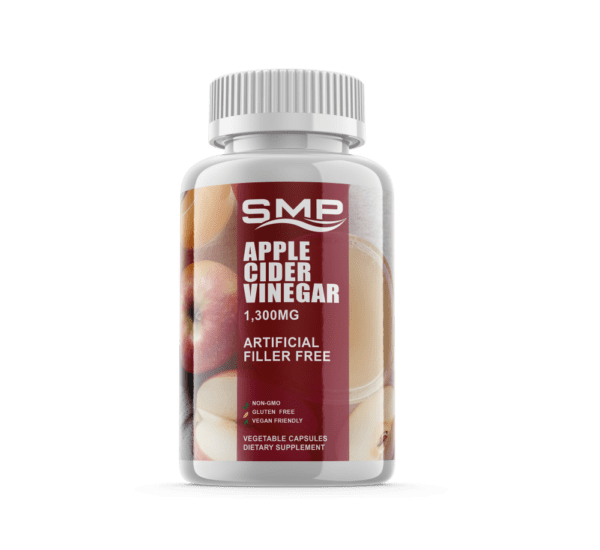 Apple Cider Vinegar Capsules 1300mg per serving, Size '00'