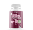 Grass Fed Beef Placenta W/ Desiccated Beef Liver + Black Pepper Capsules - Non-GMO – Hormone, Pesticide & Filler Free – Freeze-Dried