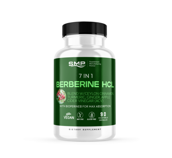 7 In 1 Berberine HCL + Blend Capsules