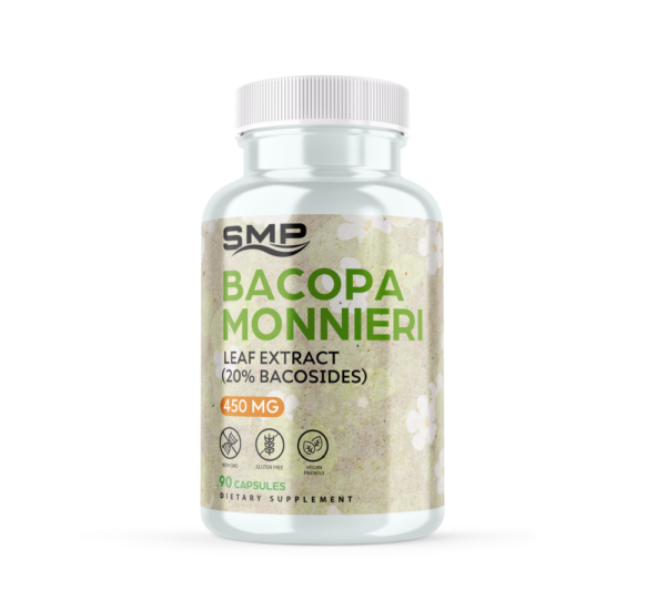 Bacopa Monnieri Leaf Capsules 450 mg per capsule