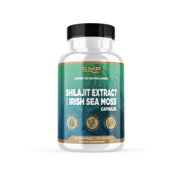 Custom Sea Moss + Shilajit Capsules, Size '00'