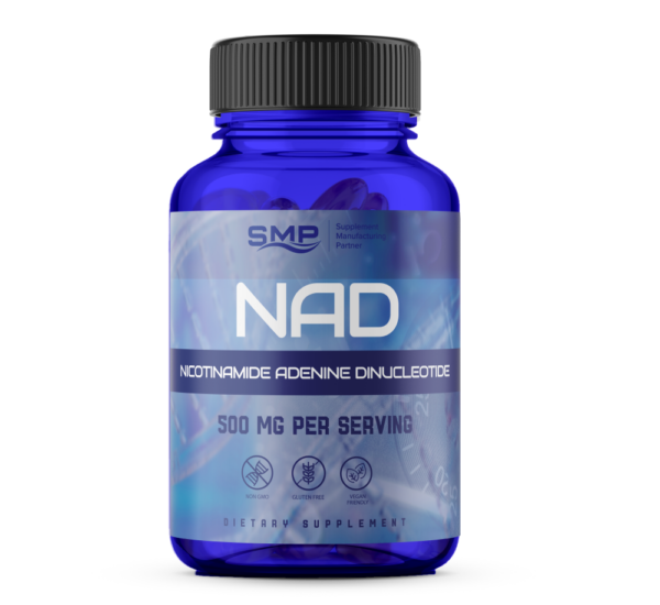 NAD (Nicotinamide Adenine Dinucleotide) Capsule 250mg ea, Size '2' 