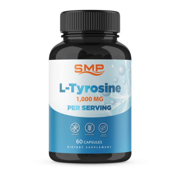 L-Tyrosine Capsules 500mg, Size '0'