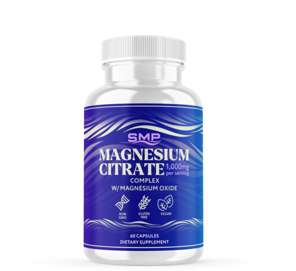 Magnesium Citrate Complex Capsules, Size '00'