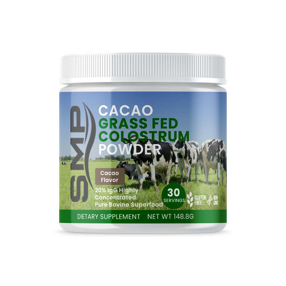 SKU: 101689 Organic Cacao Grass Fed Colostrum Powder 148.8g (30 Servings)
