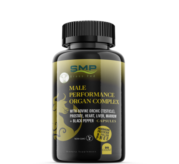 Grass-Fed Male Performance & Optimization Organ Complex
