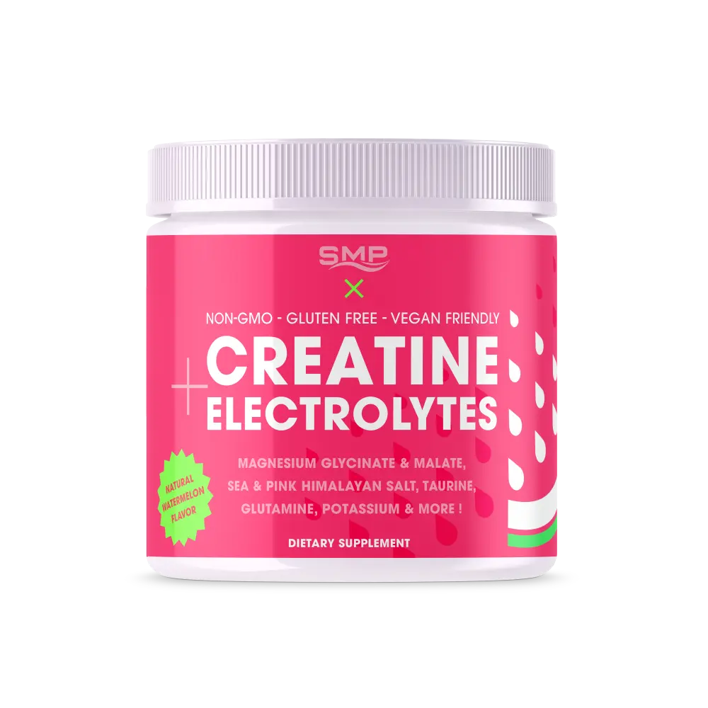 Stock Natural Watermelon 'Hydrate' Creatine Electrolyte Powder 339g (30 Servings)