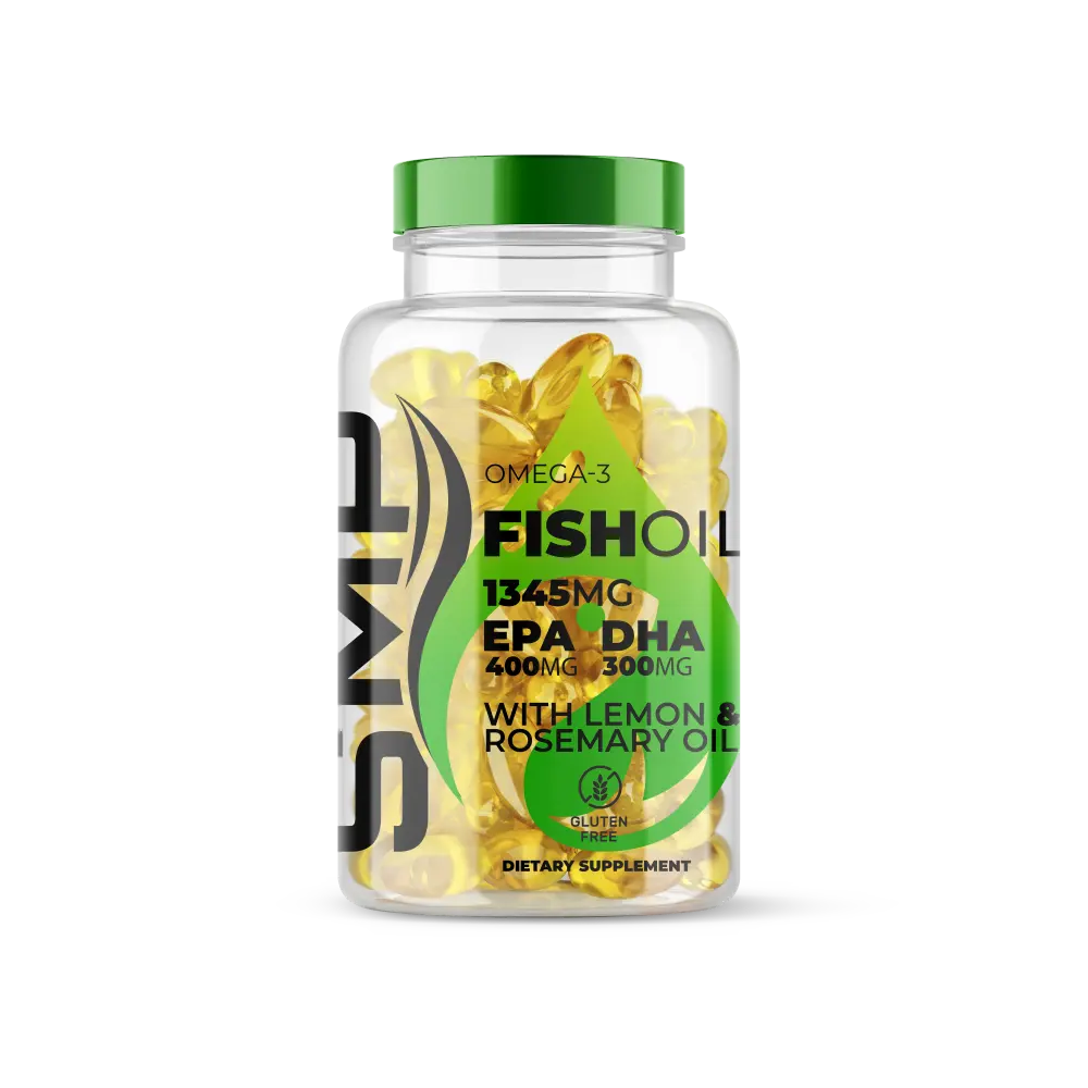 Omega 3 Fish Oil Softgels 1,345 mg (400 mg EPA & 300 mg DHA)