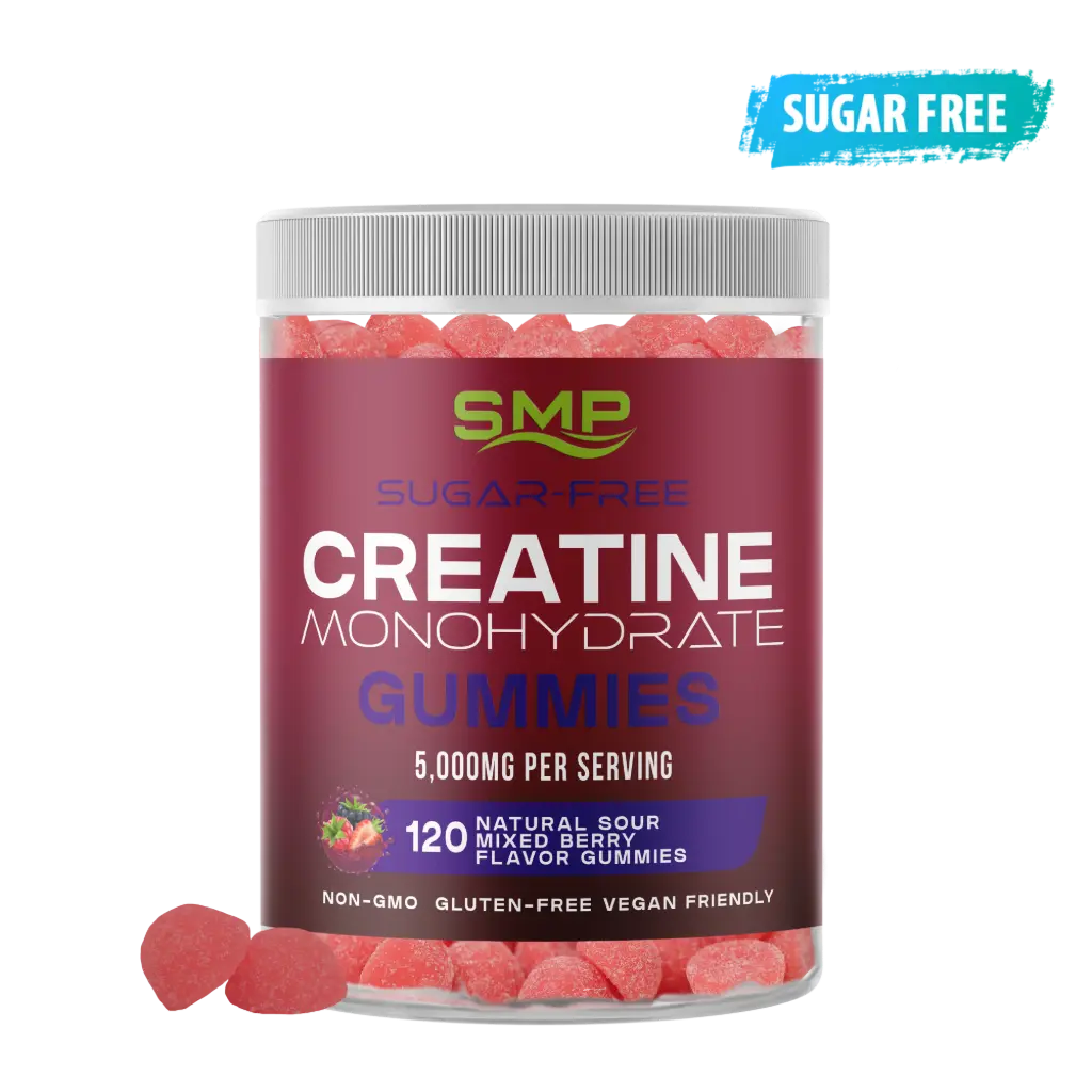 Sugar Free Natural Mixed Berry Creatine Gummies 1.25g