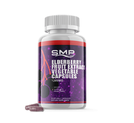 [CAP100788] Elderberry-600mg Capsules