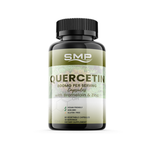 [CAP101216] Quercetin 800mg Per Serving Capsules + Bromelain & Zinc ! Vegan Friendly - Non-GMO – Gluten Free