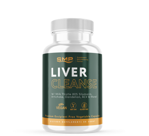 [CAP101254] Liver Cleanse & Detox W/ Milk Thistle 80% Silymarin, Artichoke, Dandelion, ACV & More