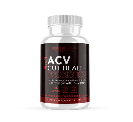 [CAP101255] 4 In 1 ACV Gut Health + Probiotics W/ Prebiotics & Enzymes 