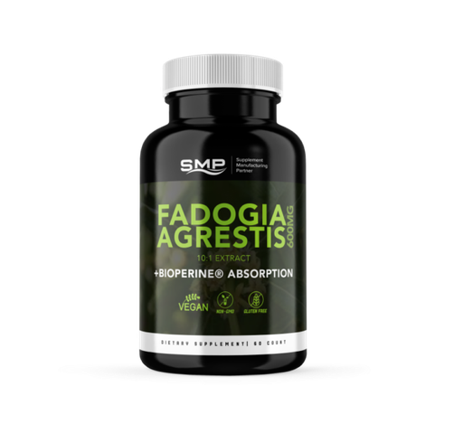 [CAP101305] Fadogia Agrestis 10:1 Extract 600mg Per Serving + Bioperine® Absorption - Vegetable Capsules 