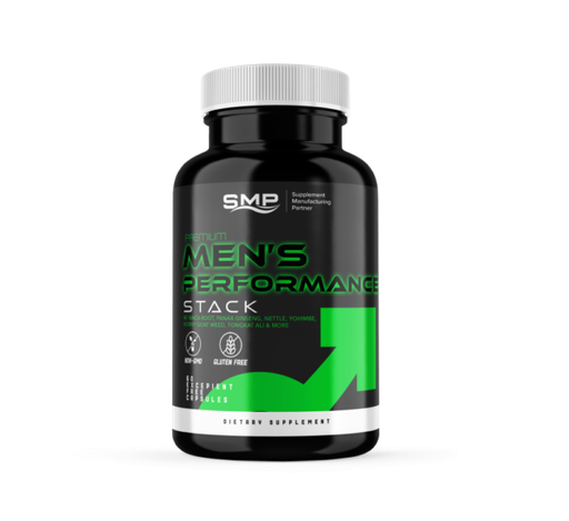 [CAP101346] Premium Men's Performance Stack Capsules W/ Maca Root, Panax Ginseng, Nettle, Yohimbe, Horny Goat 