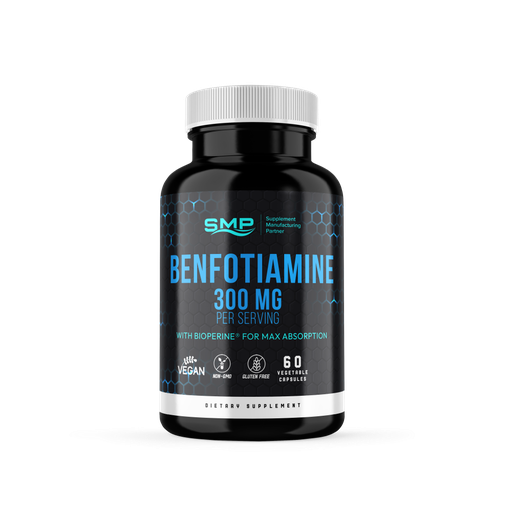 [CAP101372] Benfotiamine + BioPerine® Capsules, Size '1' 