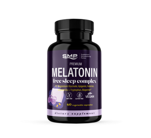 [CAP101510] Premium Melatonin Free Sleep Capsules, Size '0'