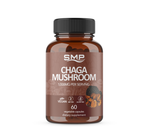 [CAP101741] Organic Chaga Mushroom Capsules 500mg ea