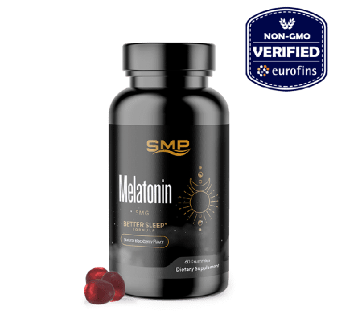 [GUM100439] Melatonin Gummies - 5mg - Natural Blackberry Flavor