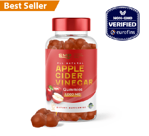 [GUM100440] All Natural Apple Cider Vinegar Gummies 1000mg (ACV)