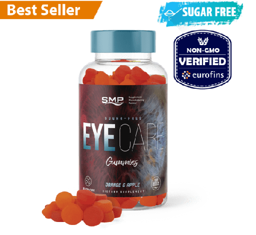 [GUM100558] Kids Sugar-Free Eye Care Gummies - Orange & Apple Flavor